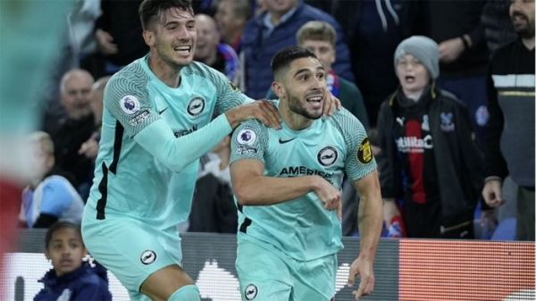 برايتون يتعادل مع بالاس ويهدر فرصة تصدر الدوري الإنكليزي