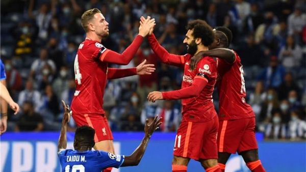محمد صلاح يقود ليفربول لفوز كبير على بورتو من دوري أبطال أوروبا