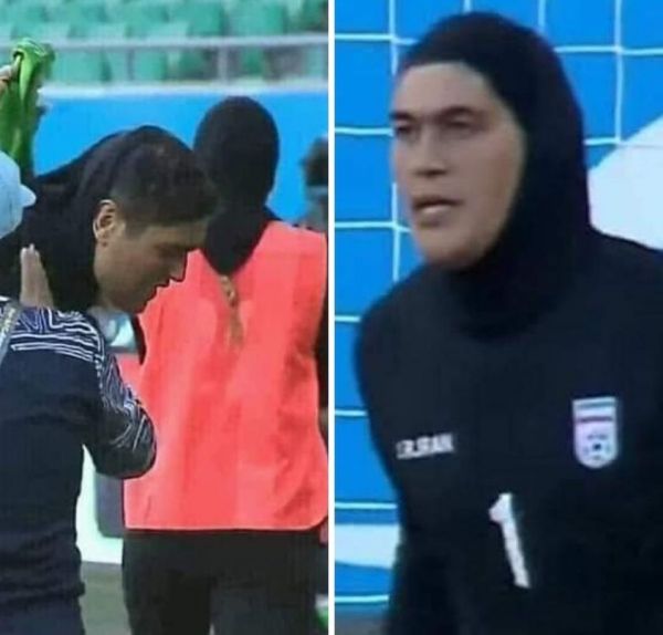 الاتحاد الأردني يطالب الآسيوي بالتأكد من جنس حارسة إيران