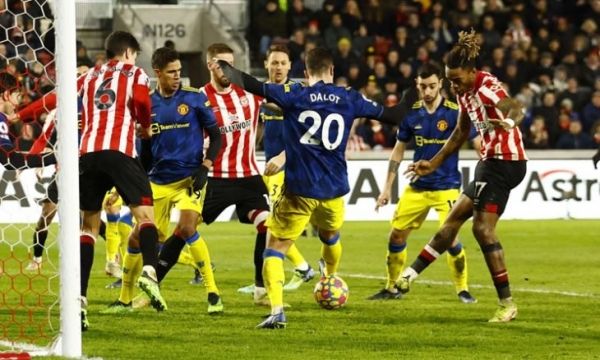 مانشستر يونايتد يفوز بثلاثية في مرمى برينتفورد بالدوري الإنكليزي