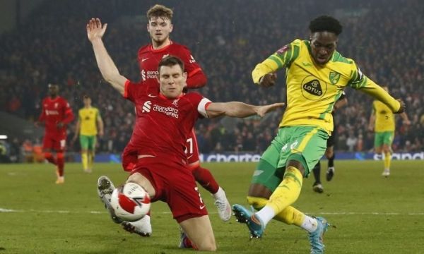 ثنائية مينامينو تقود ليفربول لدور الثمانية بكأس الاتحاد الإنكليزي