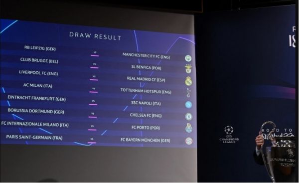 قرعة أبطال أوروبا..الريال يواجه ليفربول في ثمن النهائي