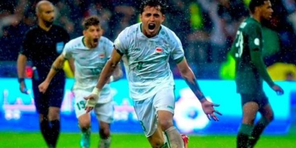 العراق ينتزع فوزه الأول بثنائية نظيفة في شباك السعودية ويشعل صراع التأهل