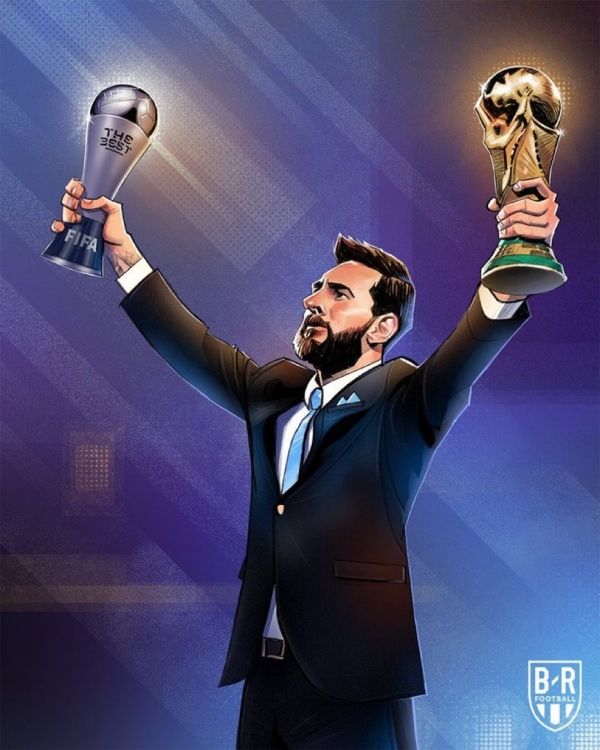 ميسي أفضل لاعب في العالم لعام 2022