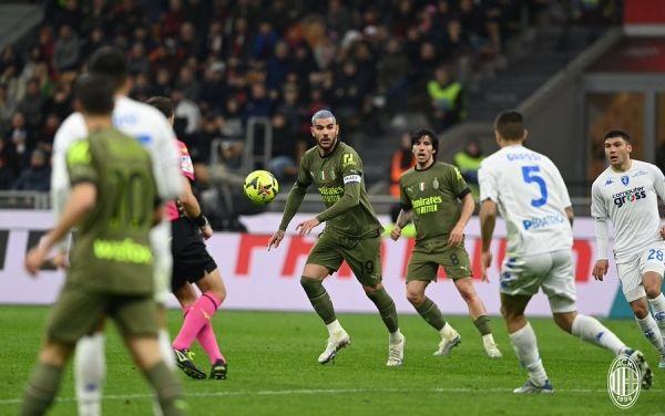 ميلان يتعثر أمام إمبولي في الدوري الإيطالي