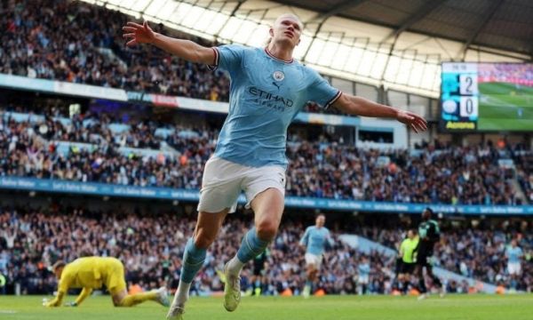 هالاند يقود مانشستر سيتي للفوز على ليستر ويواصل كتابة التاريخ في الدوري الإنجليزي