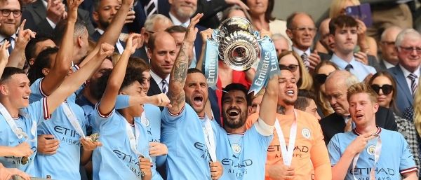 مانشستر سيتي بطلا لكأس إنكلترا بفوزه على مانشستر يونايتد