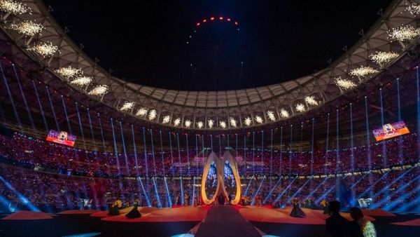 وزير الشباب والرياضة يشارك في حفل افتتاح بطولة كأس آسيا في قطر