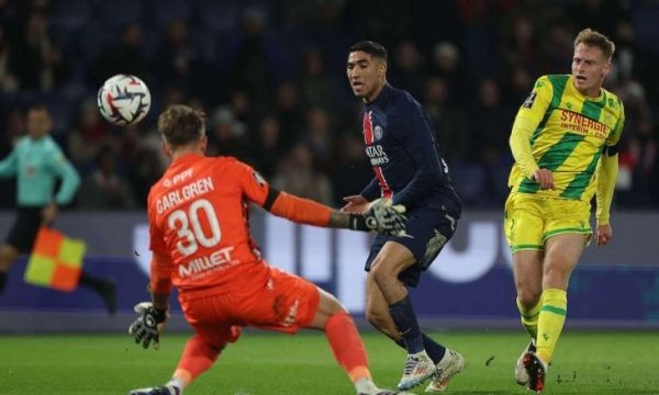 باريس سان جيرمان يسقط في فخ التعادل مع نانت في الدوري الفرنسي