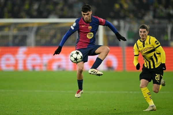 برشلونة يحسم المواجهة المثيرة ضد بوروسيا دورتموند في دوري أبطال أوروبا