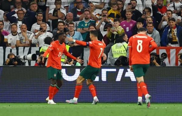رونالدو يقود البرتغال إلى نهائي دوري الأمم الأوروبية بعد فوز مثير على ألمانيا