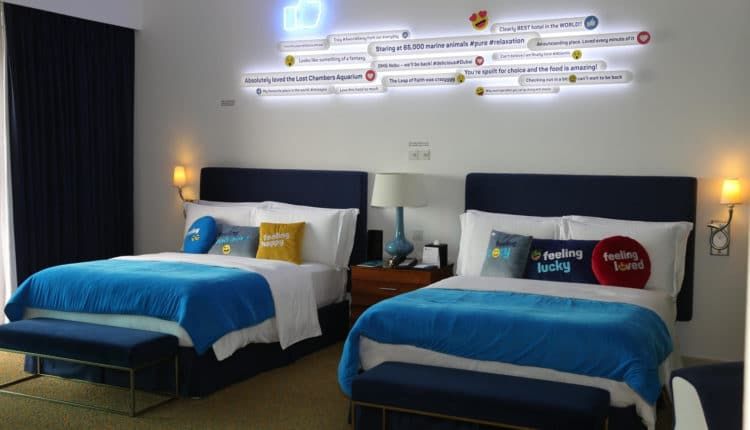 أول جناح فندقي للتواصل الاجتماعي في العالم