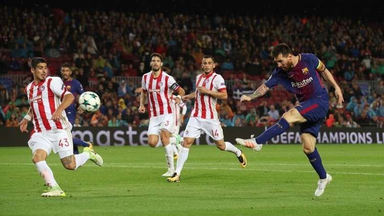 دوري أبطال أوروبا: برشلونة يجهز على أولمبياكوس