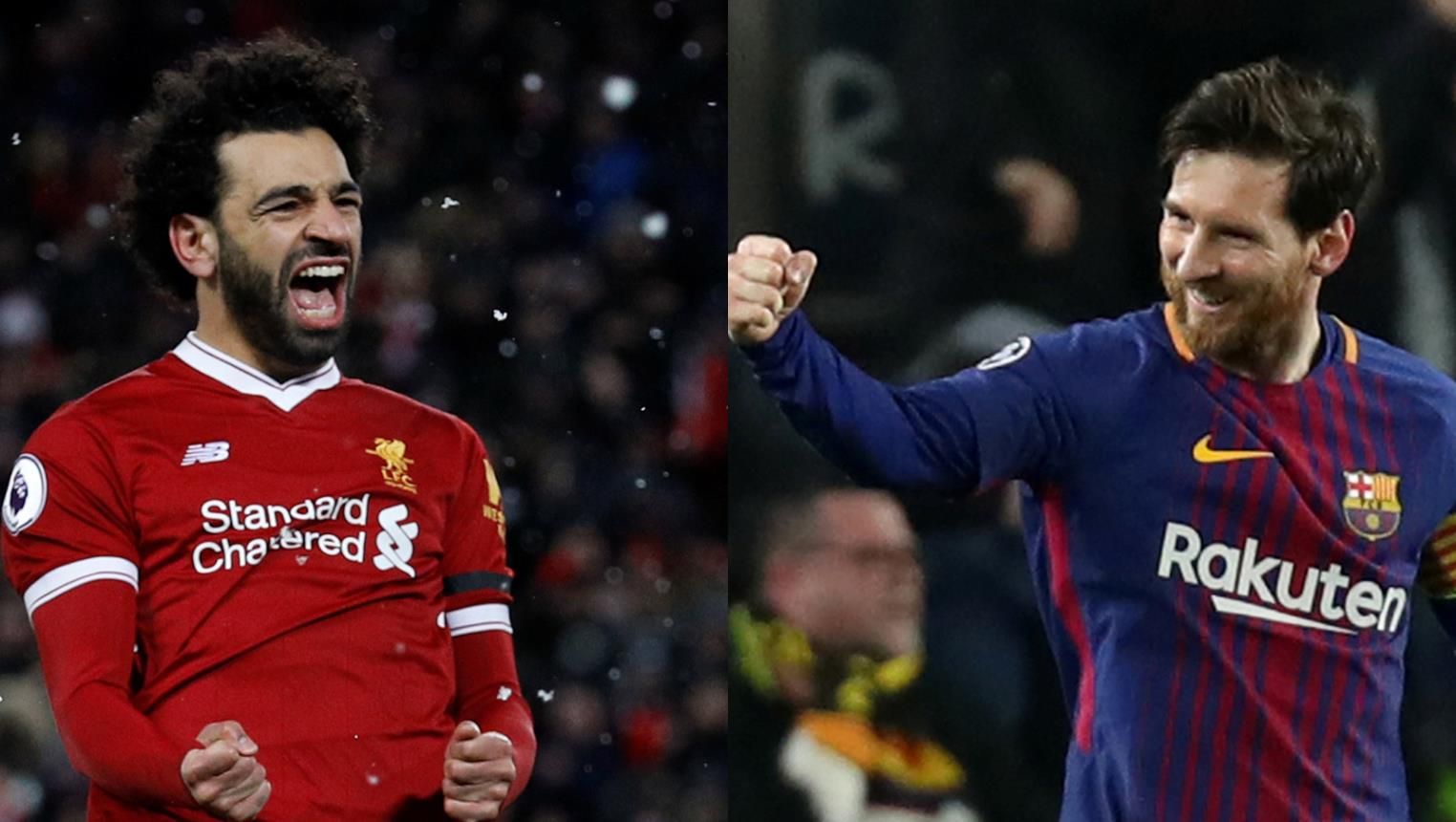 ميسي وصلاح.. الأرقام لا تكذب