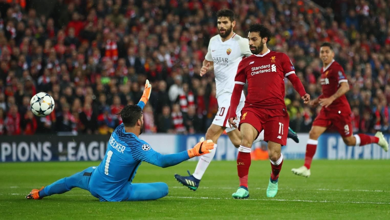 صلاح يضع ليفربول على أعتاب نهائي أبطال أوروبا