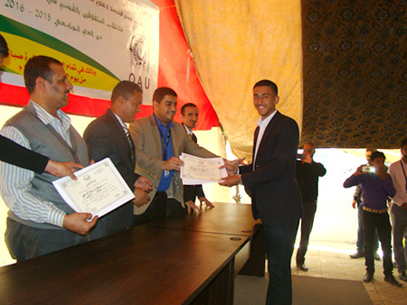 حفل تكريم طلاب كلية الهندسه وعلوم الحاسوب