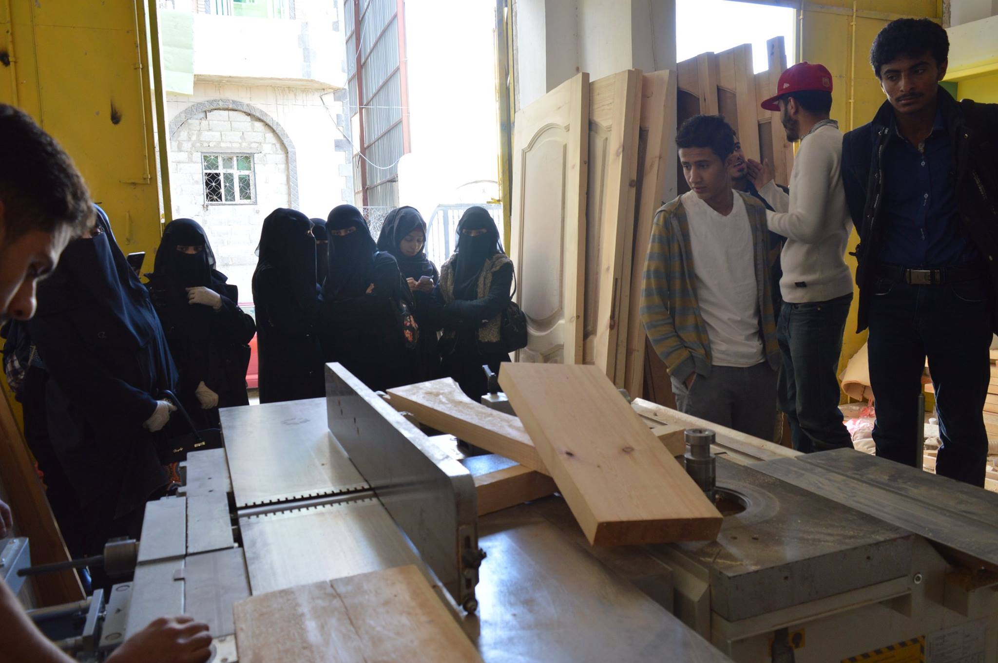 النزول الميداني لطلاب قسم الهندسة المعمارية وهندسة الديكور