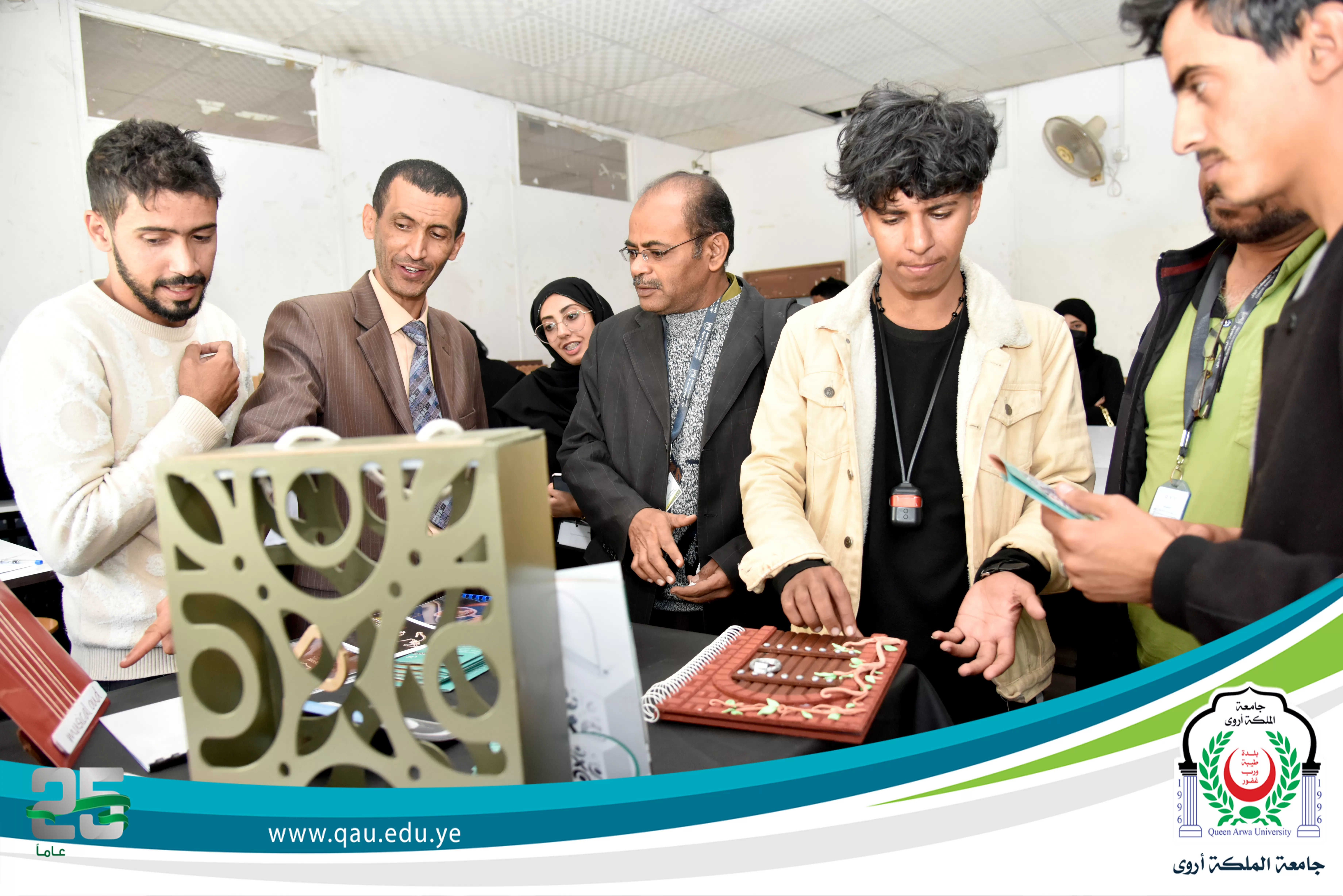 معرض أعمال نهائية لمقرر تصميم تراثي