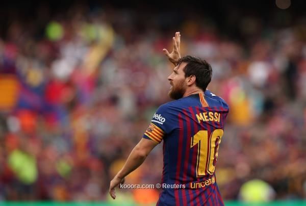 ميسي أفضل لاعب في الجولة الأولى لأبطال أوروبا