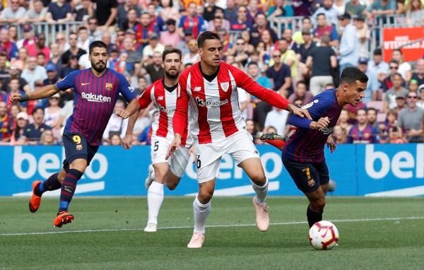 برشلونة يواصل التعثر في "الليغا" بتعادل مع بيلباو